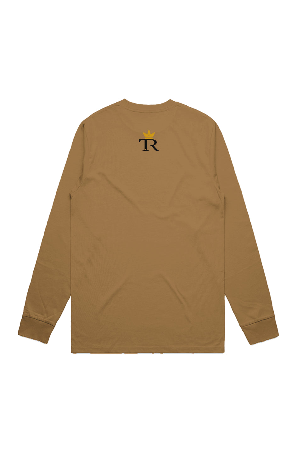 MENS LS TEE walnut, army, camel