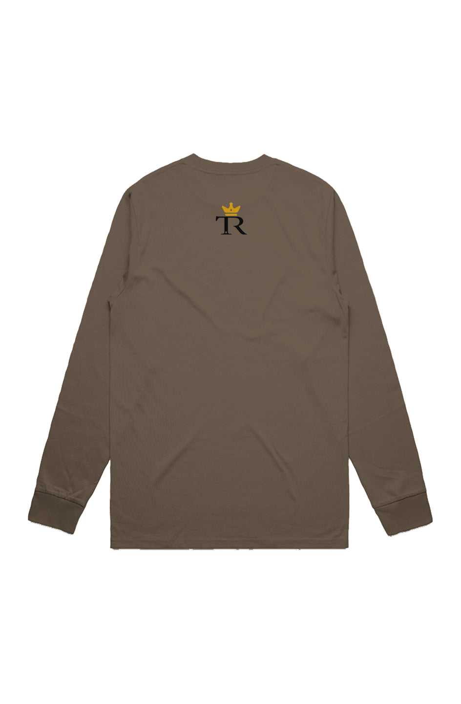 MENS LS TEE walnut, army, camel