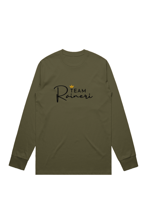 MENS LS TEE walnut, army, camel