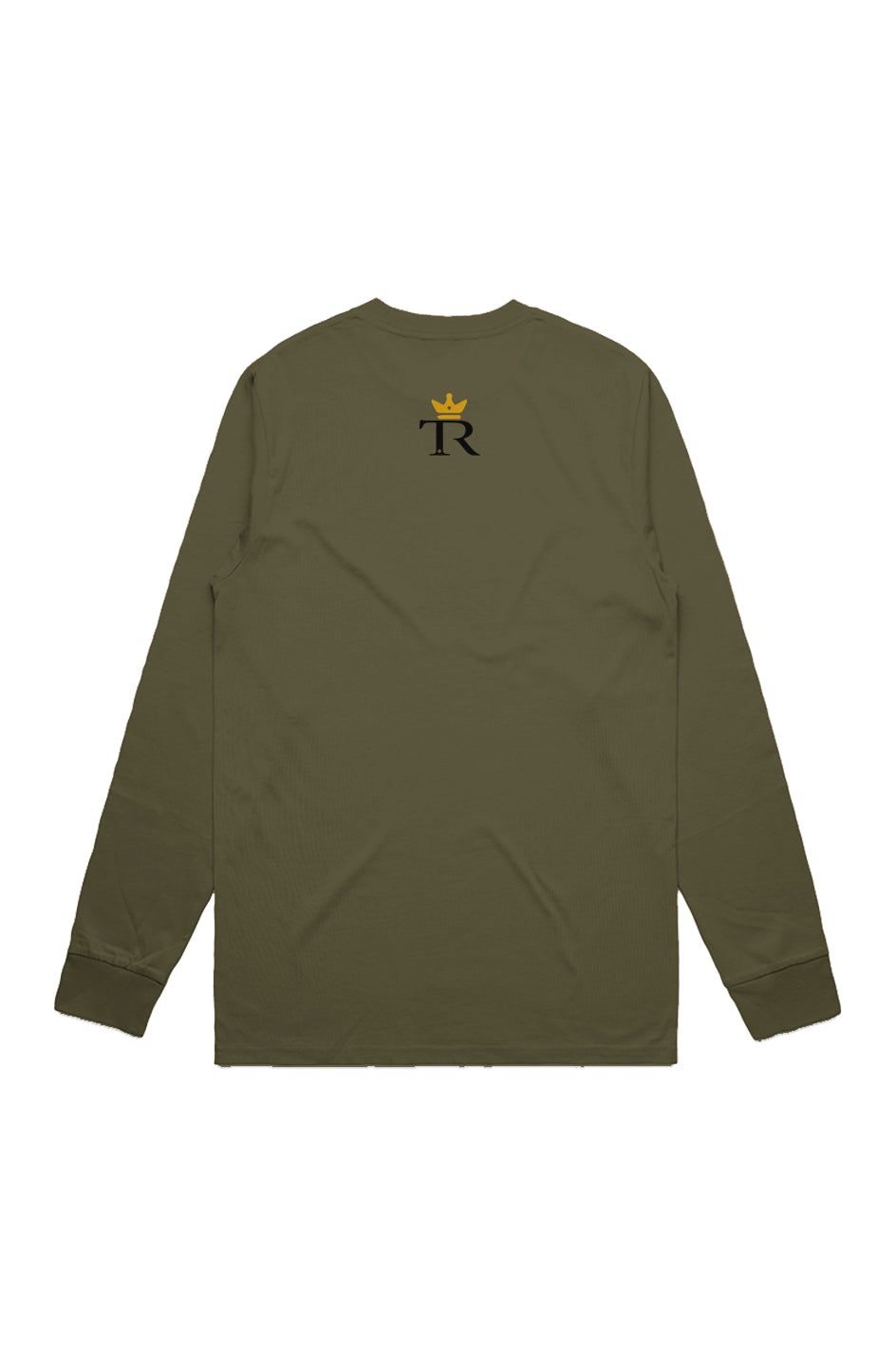 MENS LS TEE walnut, army, camel