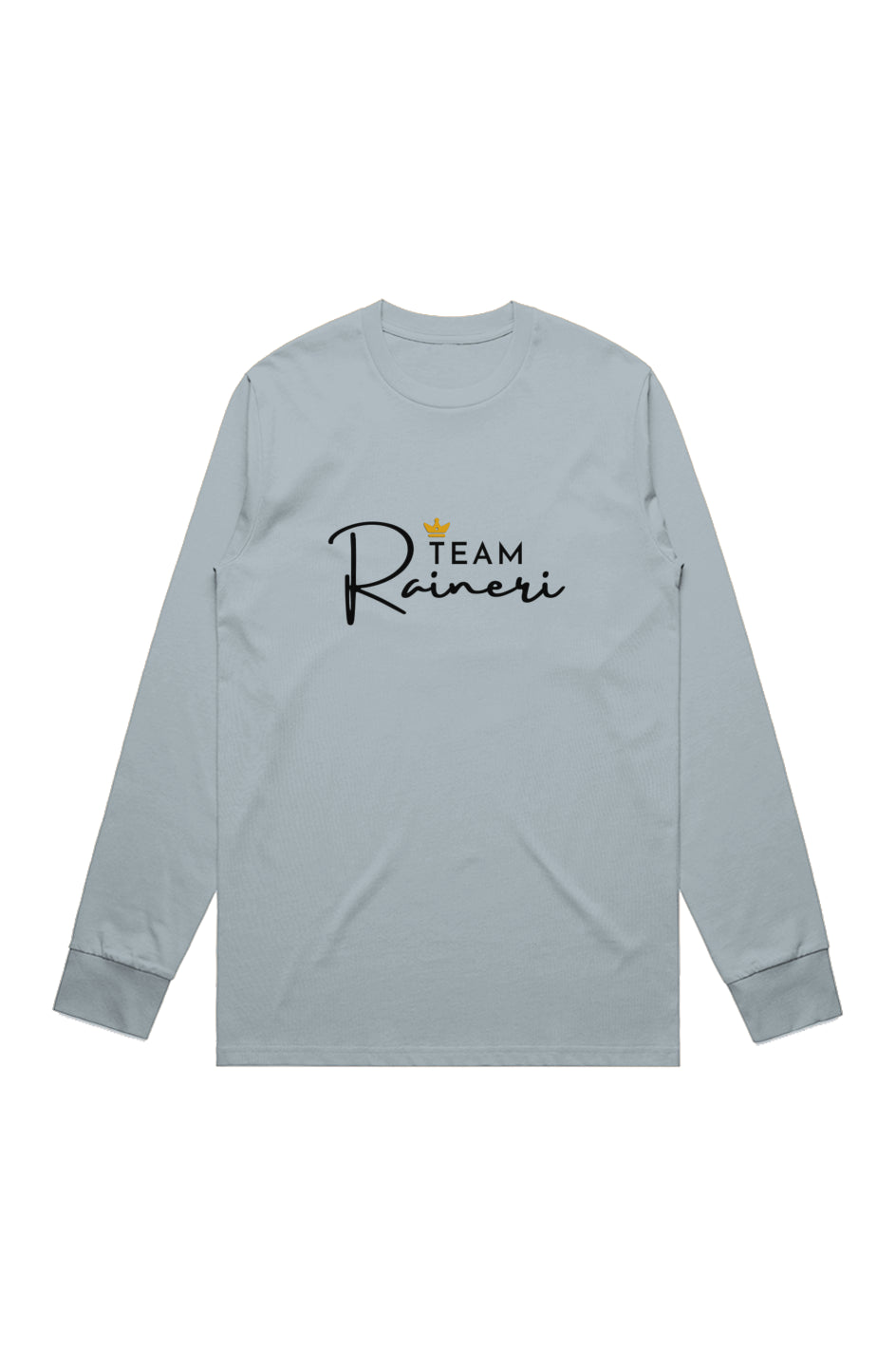 MENS CLASSIC L/S TEE powder bone black