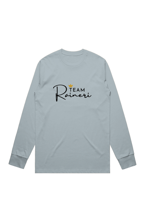 MENS CLASSIC L/S TEE powder bone black