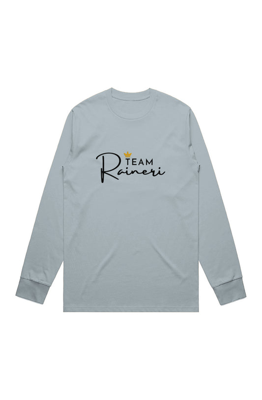 MENS CLASSIC L/S TEE powder bone black