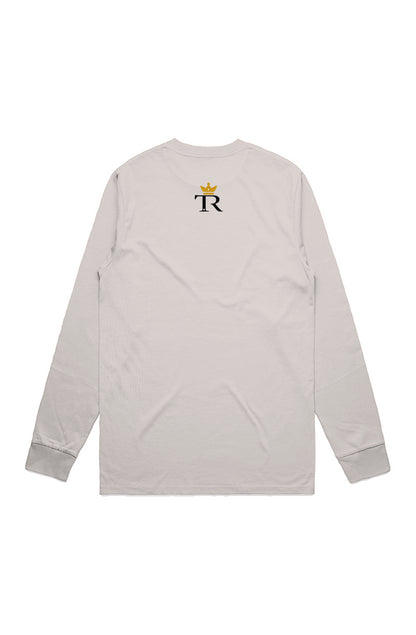 MENS CLASSIC L/S TEE powder bone black