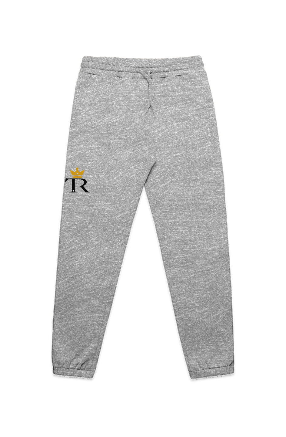 MENS STENCIL TRACK PANTS black walnut heather