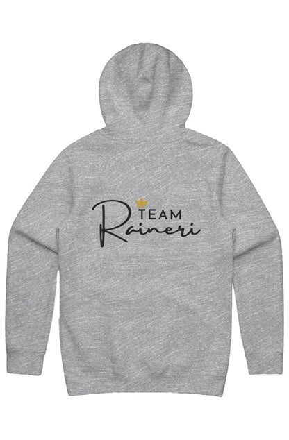 MENS STENCIL HOOD black walnut heather