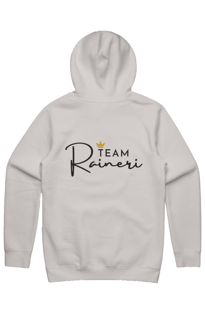 MENS STENCIL HOOD camel army bone