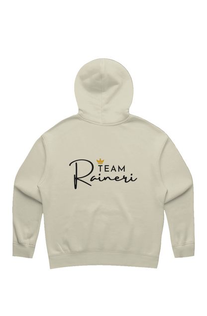 Wo's Relax Hood butter athletic heather and powder