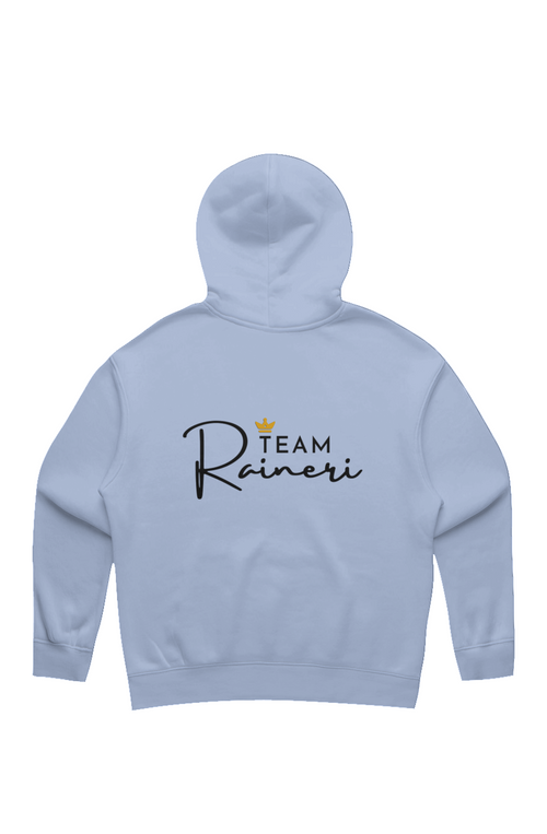 Wo's Relax Hood butter athletic heather and powder