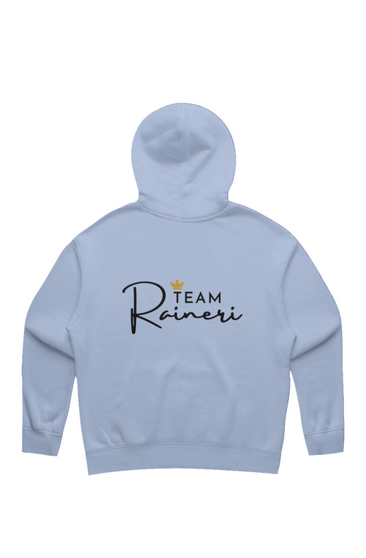 Wo's Relax Hood butter athletic heather and powder